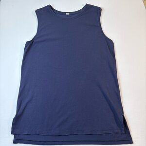 Lululemon Sleeveless Navy Blue Tank Top